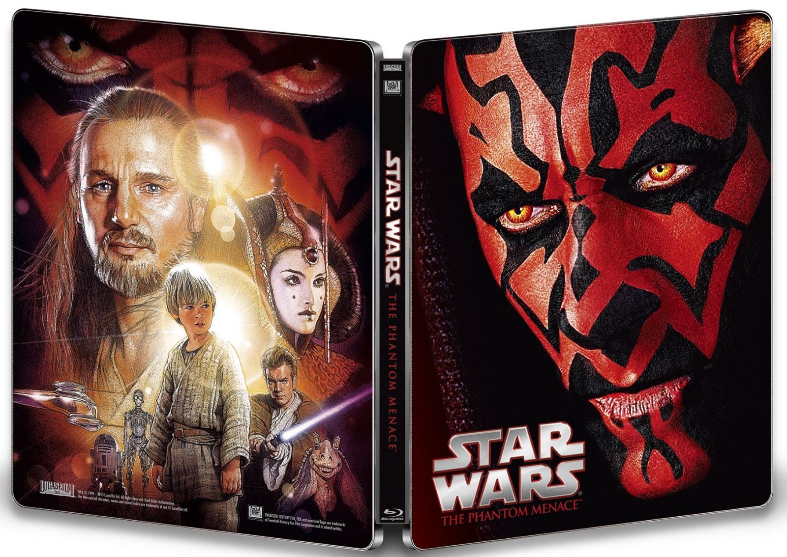 スター ウォーズ エピソードI|ファントム メナス スチールブック仕様 Blu-ray