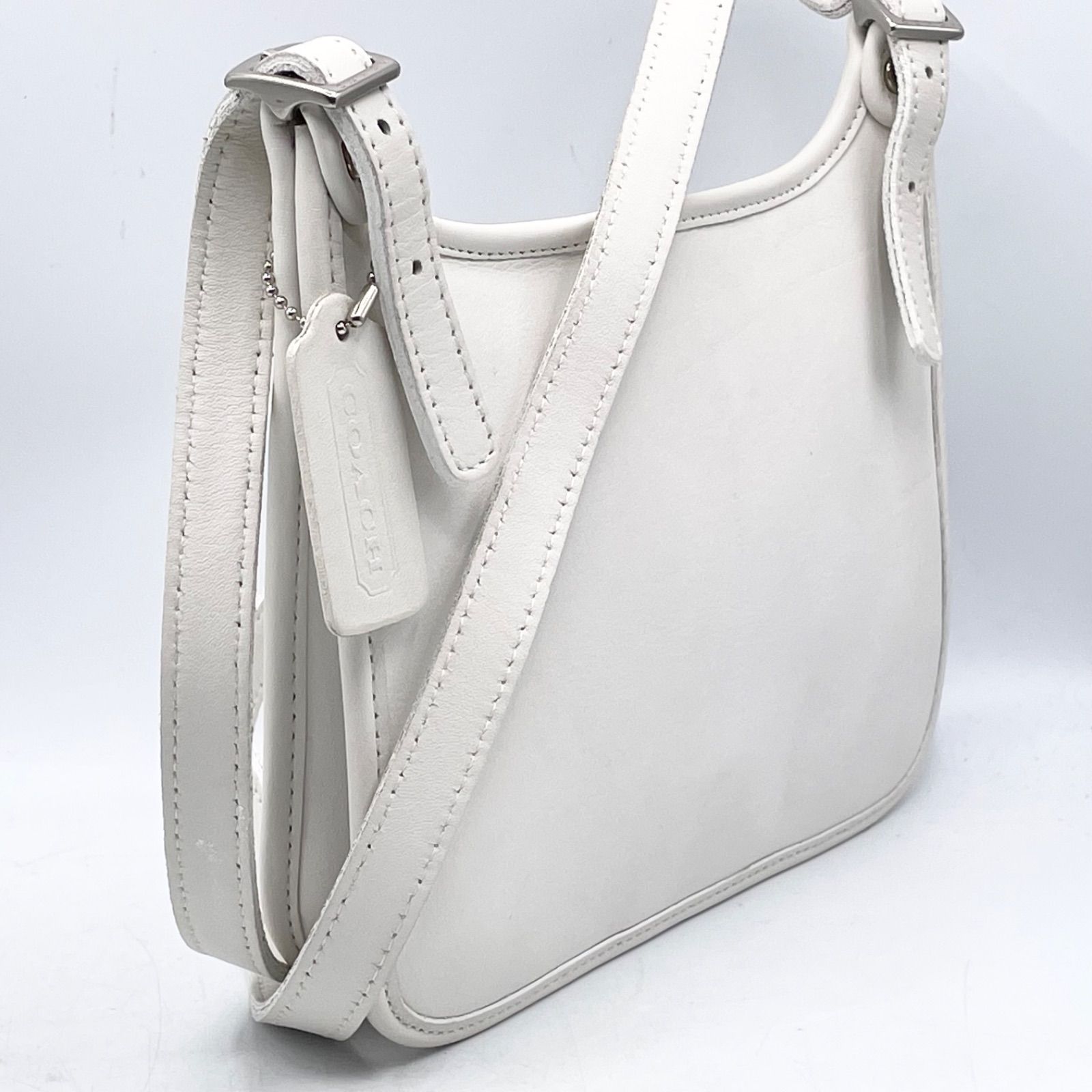 オールドコーチ coach 美品 ヴィンテージ 9142 サコッシュ レザー 