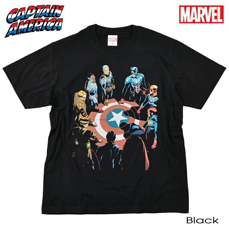 MARVEL マーベル アベンジャーズ Tシャツ ミーティング