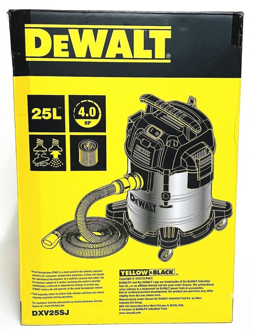 セール公式サイト DEWALT デウォルト 25L 乾湿バキュームクリーナー