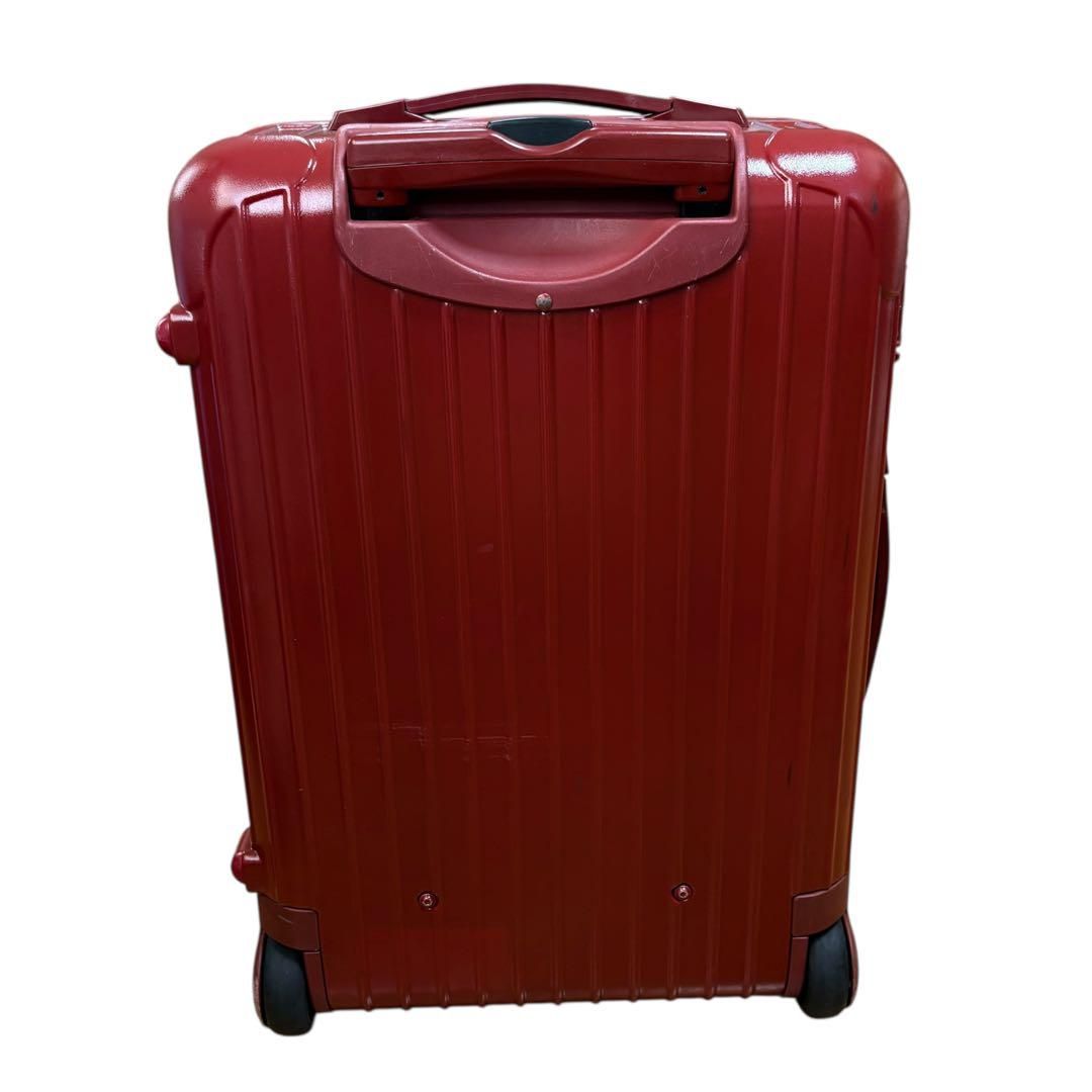 廃盤 希少 RIMOWA リモワ サルサ レッド 35L TSA 機内持込 二輪