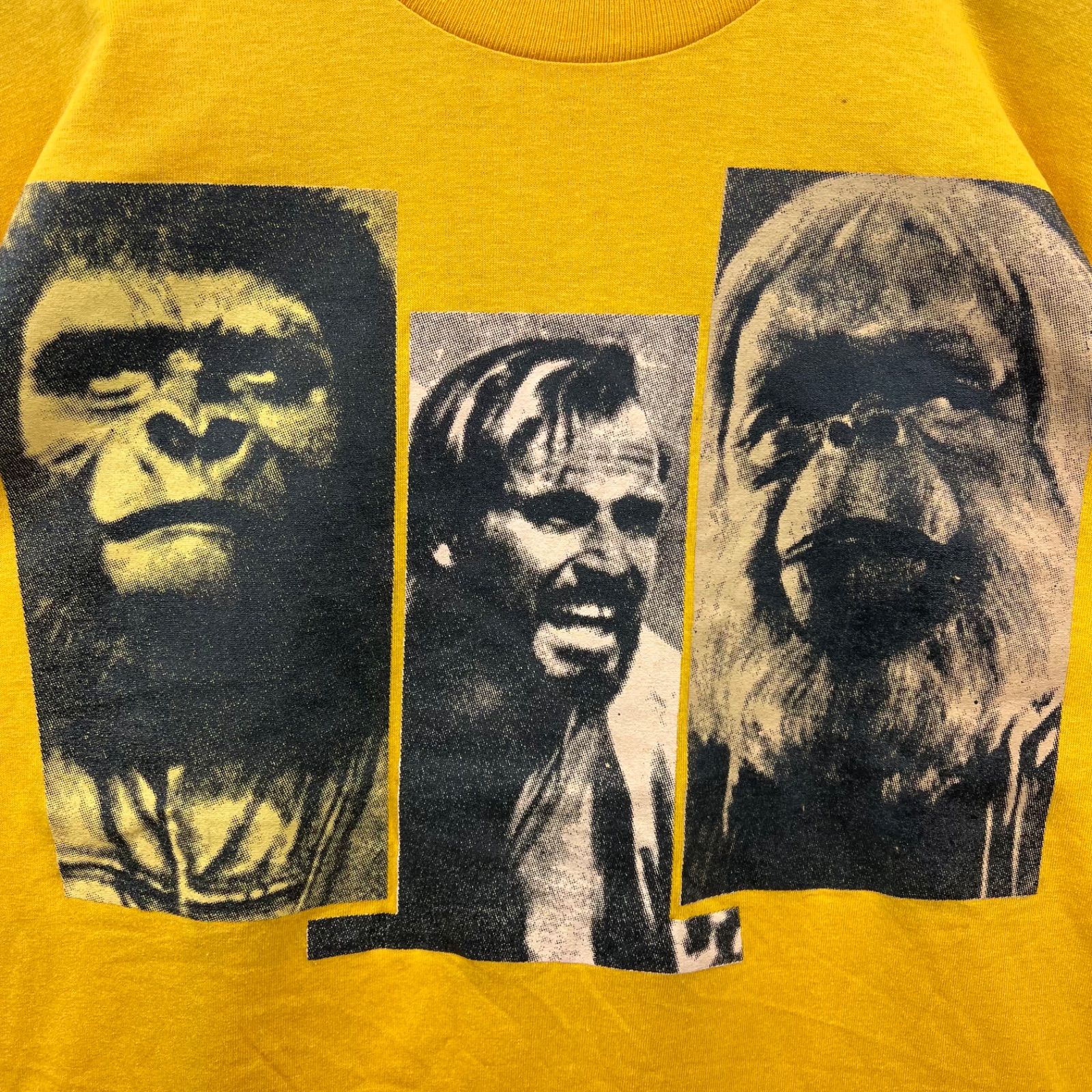Hanes 90s USA VTG Tee PLANET of the APES 1968 XL(18-20) mustard 