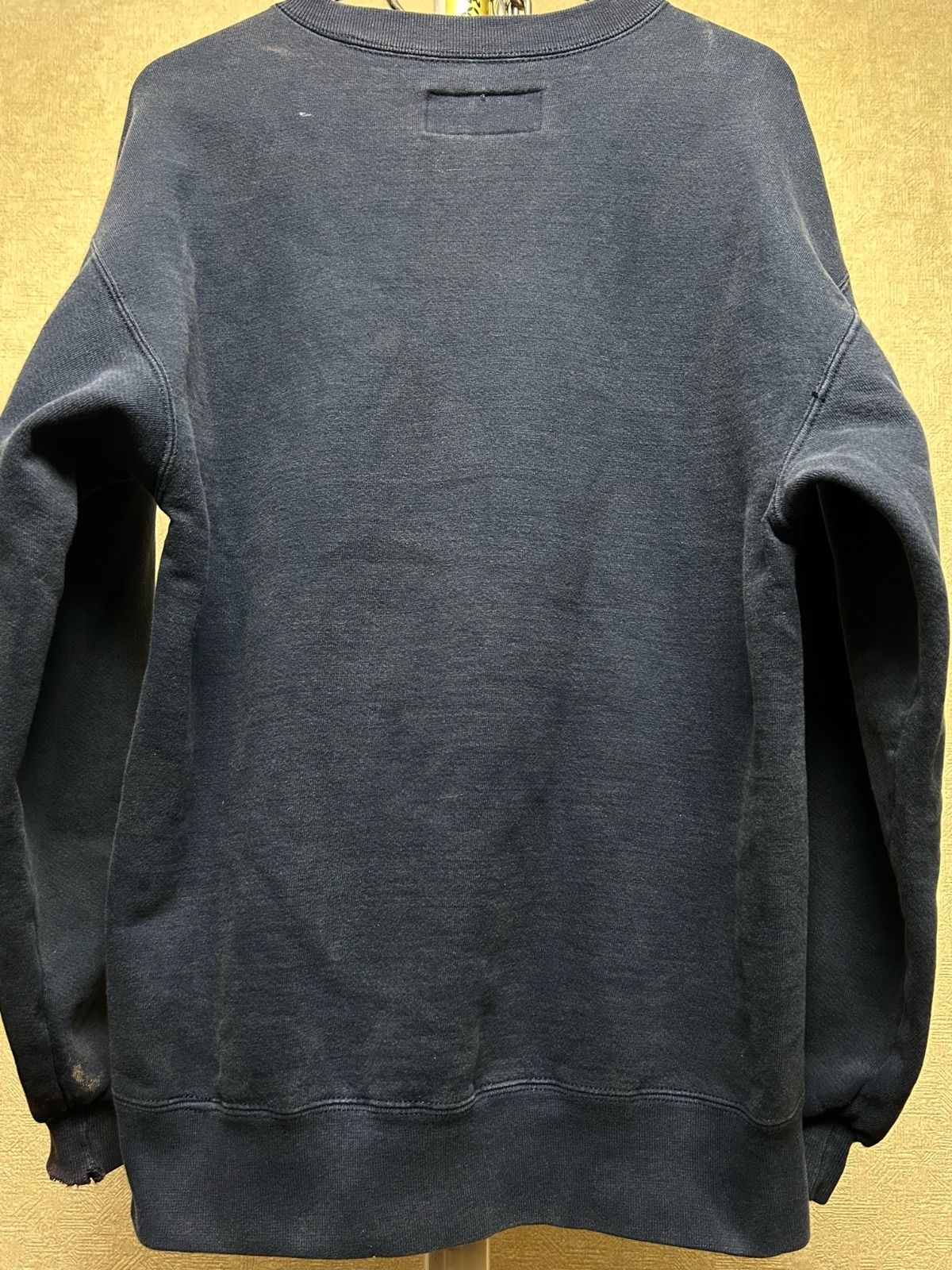 USA製 90s × ATHLETIC Russell 古着 RUSSELL LL Bean Wネーム 無地 