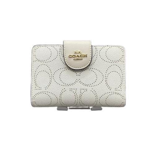 COACH✨コーチ 二つ折り財布 レディース Wallet チョーク【匿名配送