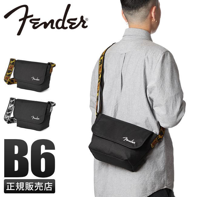 【メーカー正規品】フェンダー ショルダーバッグ メンズ レディース ブランド モノグラムストラップ コーデュラ 小さめ 斜めがけ 軽量 Fender 950-6052