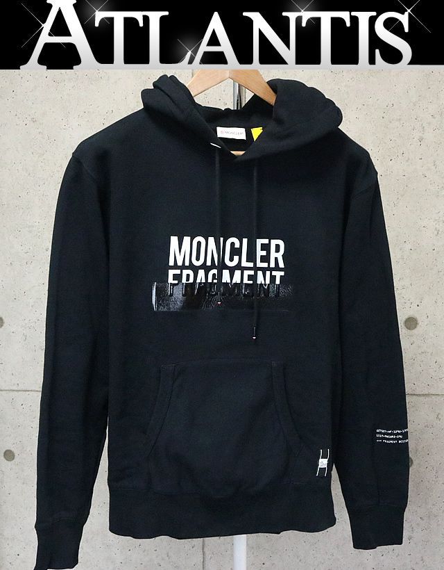 MONCLER フラグメント 藤原ヒロシ 希少サイズ バックロゴ ジップパーカー-