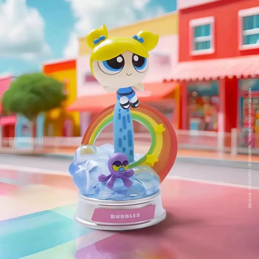 海外 限定 6種セット パワーパフガールズ ビーストキングダム ミニ D