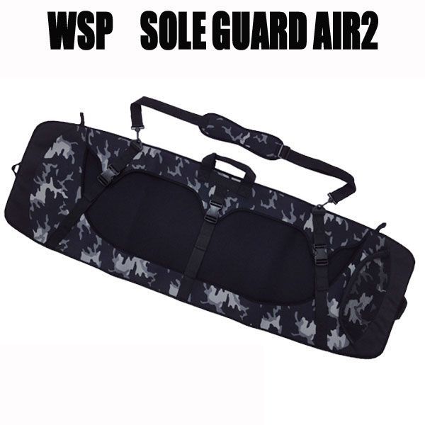 WSP ウェイクボード用ソールガードAIR Wカモ ウェイクボードケース 