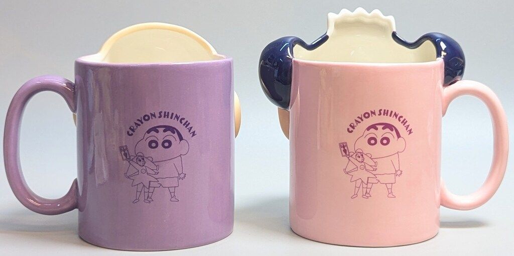 双葉社 クレヨンしんちゃん ペアマグカップ マカオとジョマ