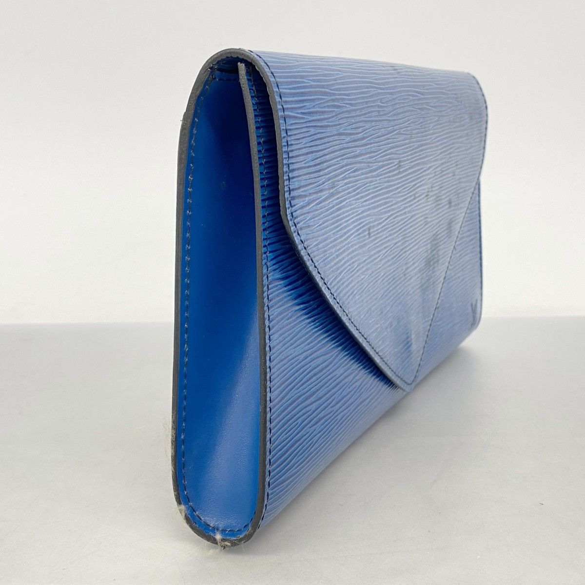 5ic3188-h ルイヴィトン クラッチバッグ エピ アールデコ M52635 トレドブルー レディース