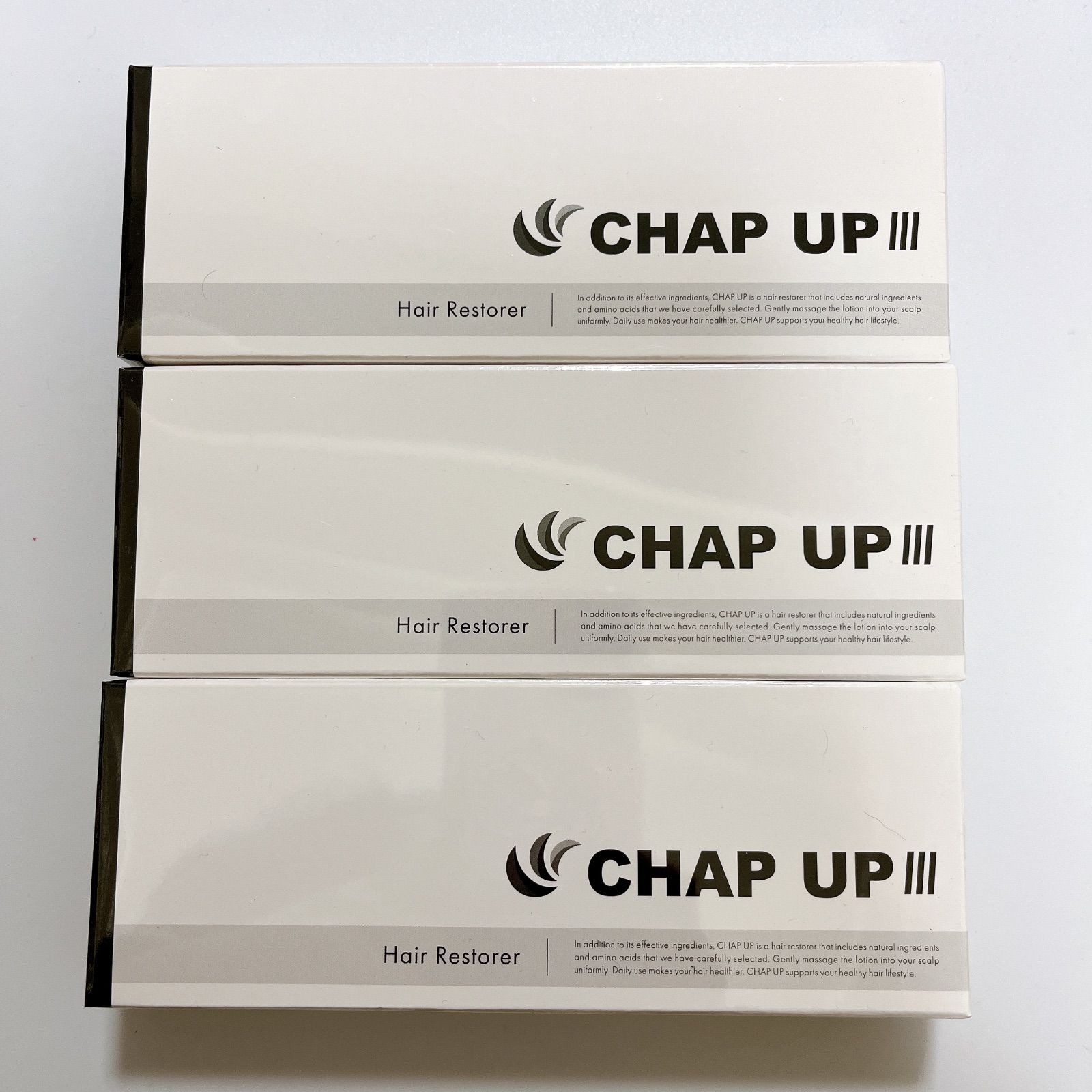 [チャップアップ-03] 薬用育毛剤 3本セット CHAP UP