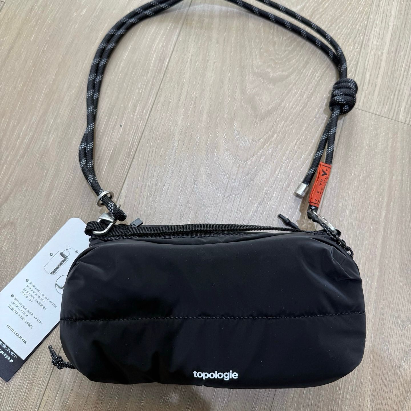 ボトルサコッシュ topologie ストラップ付き L