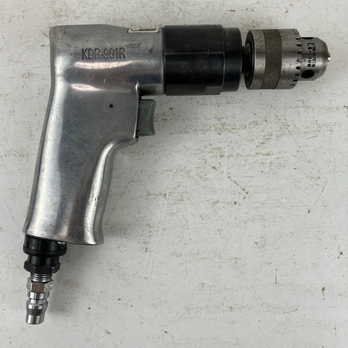 ЗЗ空研工業 10mm 常圧 エアードリル KDR-901R シルバー