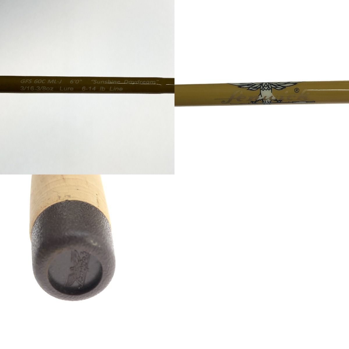 フェンウィック　GFS 60C ML-J サンシャインデイドリーム フェンウィック(fenwick) GFS60CML-J サンシャインデイドリーム