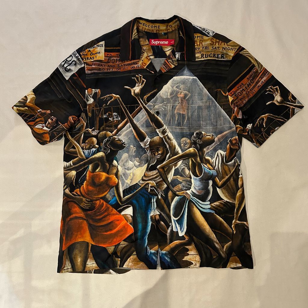 Supreme シュプリーム シャツ M SUPREME シュプリーム SS25 Harf Shirt 101837 ブラック系 size