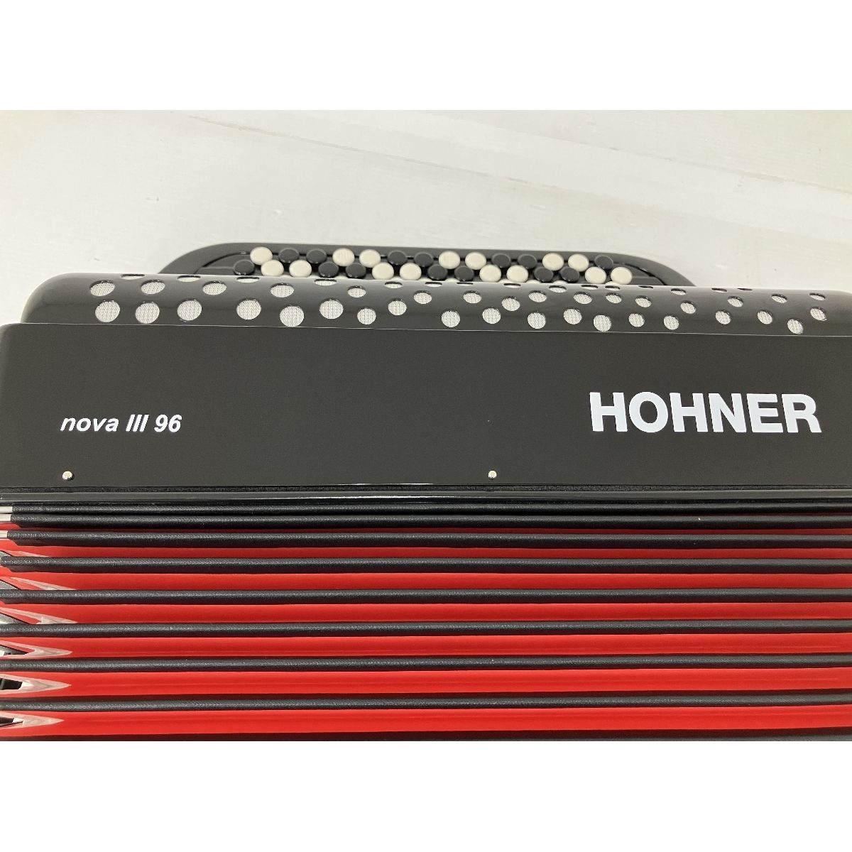 HOHNER nova III 96 クロマチック ボタン アコーディオン E♭ - B♭ 中古 美品 O9023072 - メルカリ