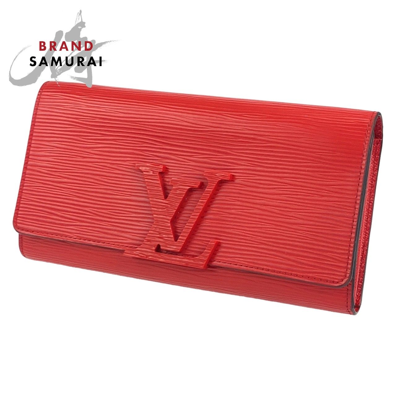 LOUIS VUITTON エピレザー レッド長財布 LOUIS VUITTON ルイヴィトン