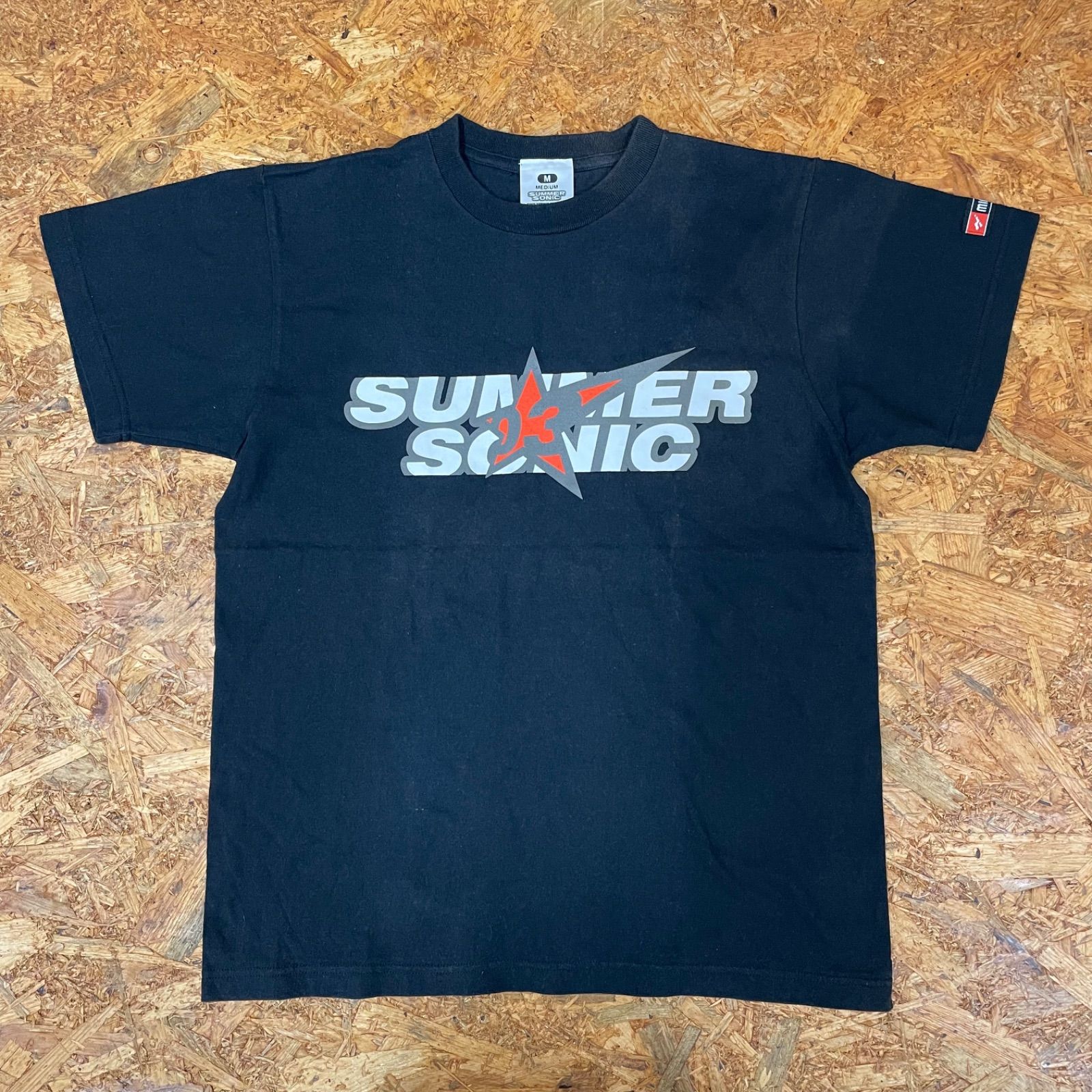 サマーソニック サマソニ SUMMER SONIC Tシャツ 半袖 バンド 黒 - Tシャツ