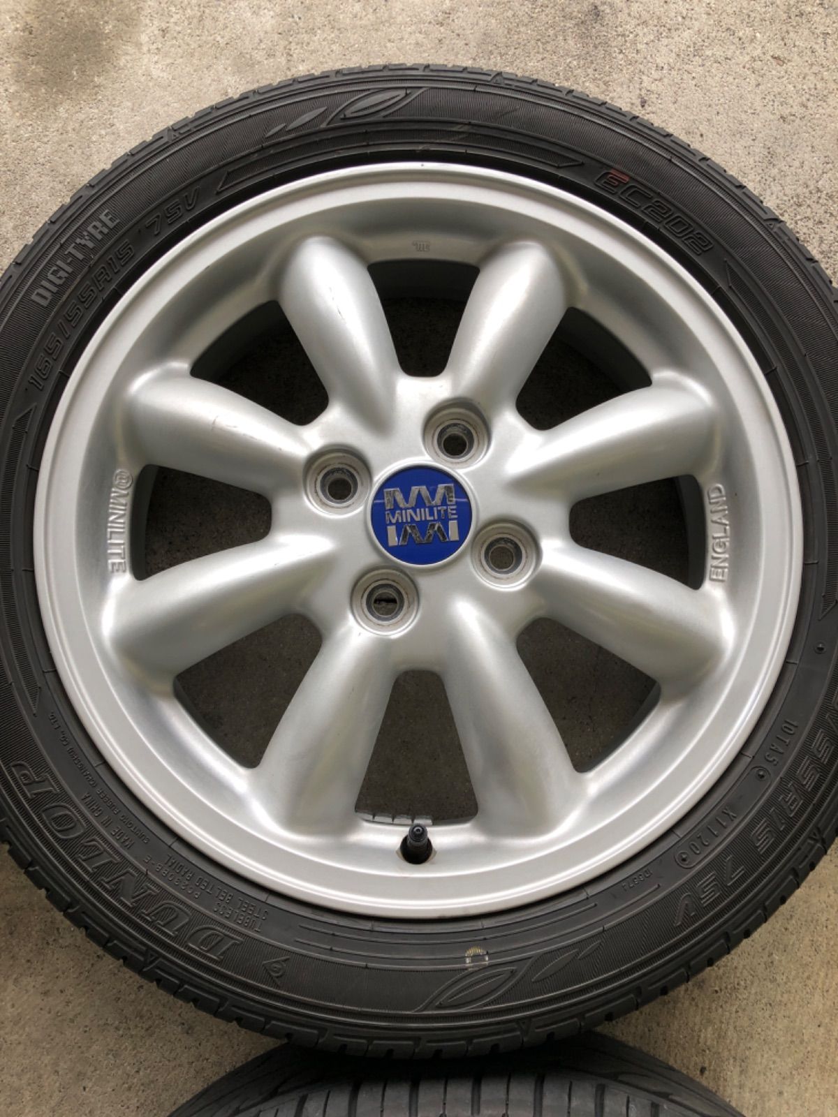 MINILITE ミニライト ダイハツ純正 15インチ 165/55R15 - タイヤ、ホイール