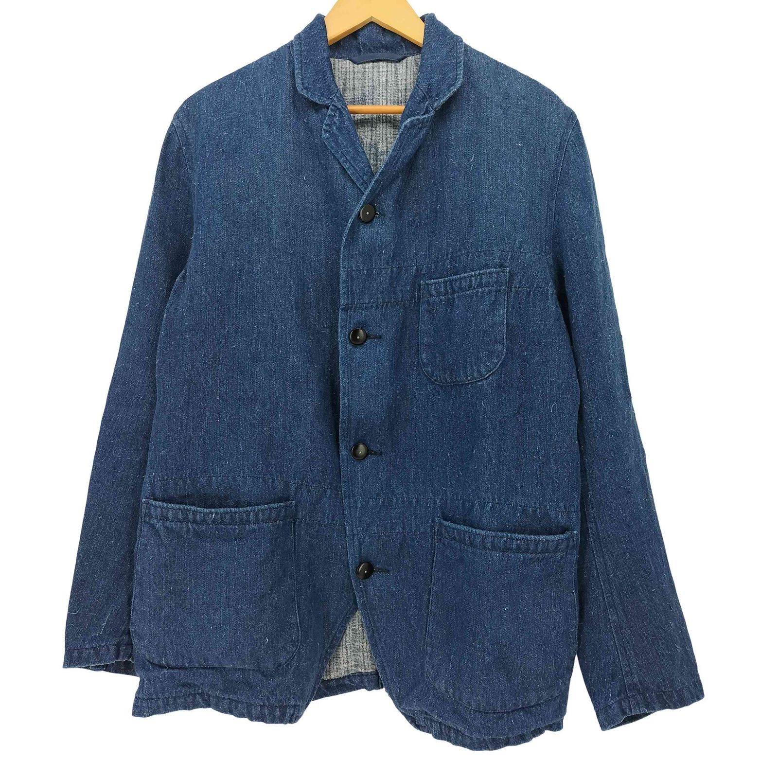 ナイジェルケーボン フレンチアーミーロジスティックジャケット ヘンプ