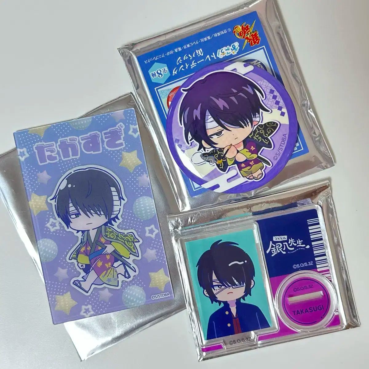 銀魂 たかすき しんすけ 3年Z組銀八先生 アクリルカード アクカ