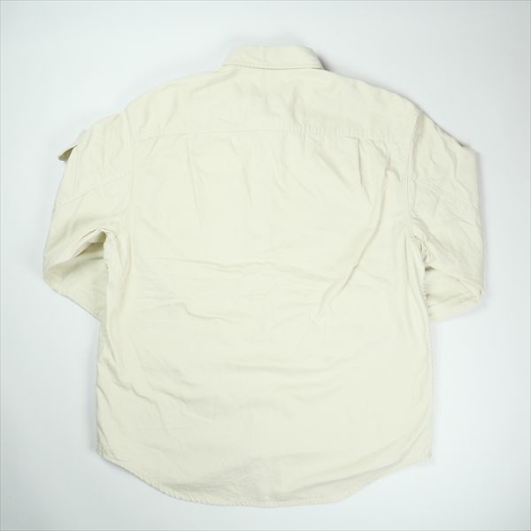 Size M SUPREME シュプリーム 20AW Twill Multi Pocket Shirt Stone 長袖シャツ ナチュラル 品-非常に良い 20826970