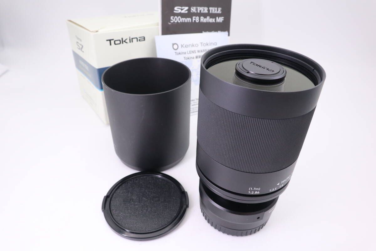 Tokina SZ 500mm F8 Reflex MF Nikonマウント トキナー MFレンズ ブラック f10088