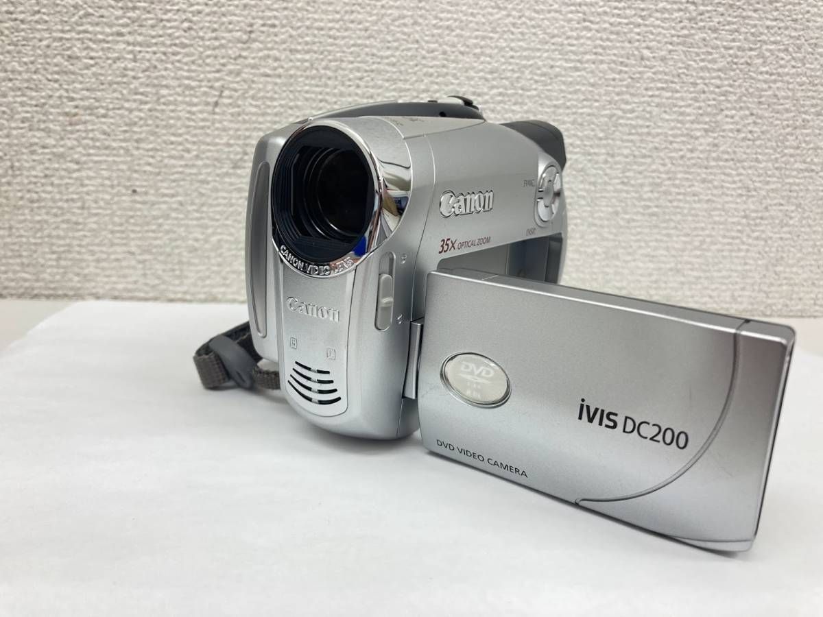 ☆Canon IVIS DC200 DVDビデオカメラ | adventure-guides.co.jp