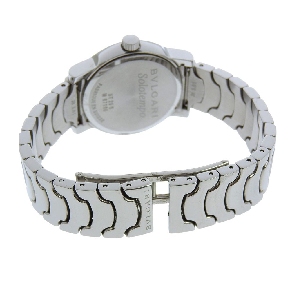 29mm 腕時計 【中古】ブルガリ BVLGARI ソロテンポ ST29S 白文字盤  