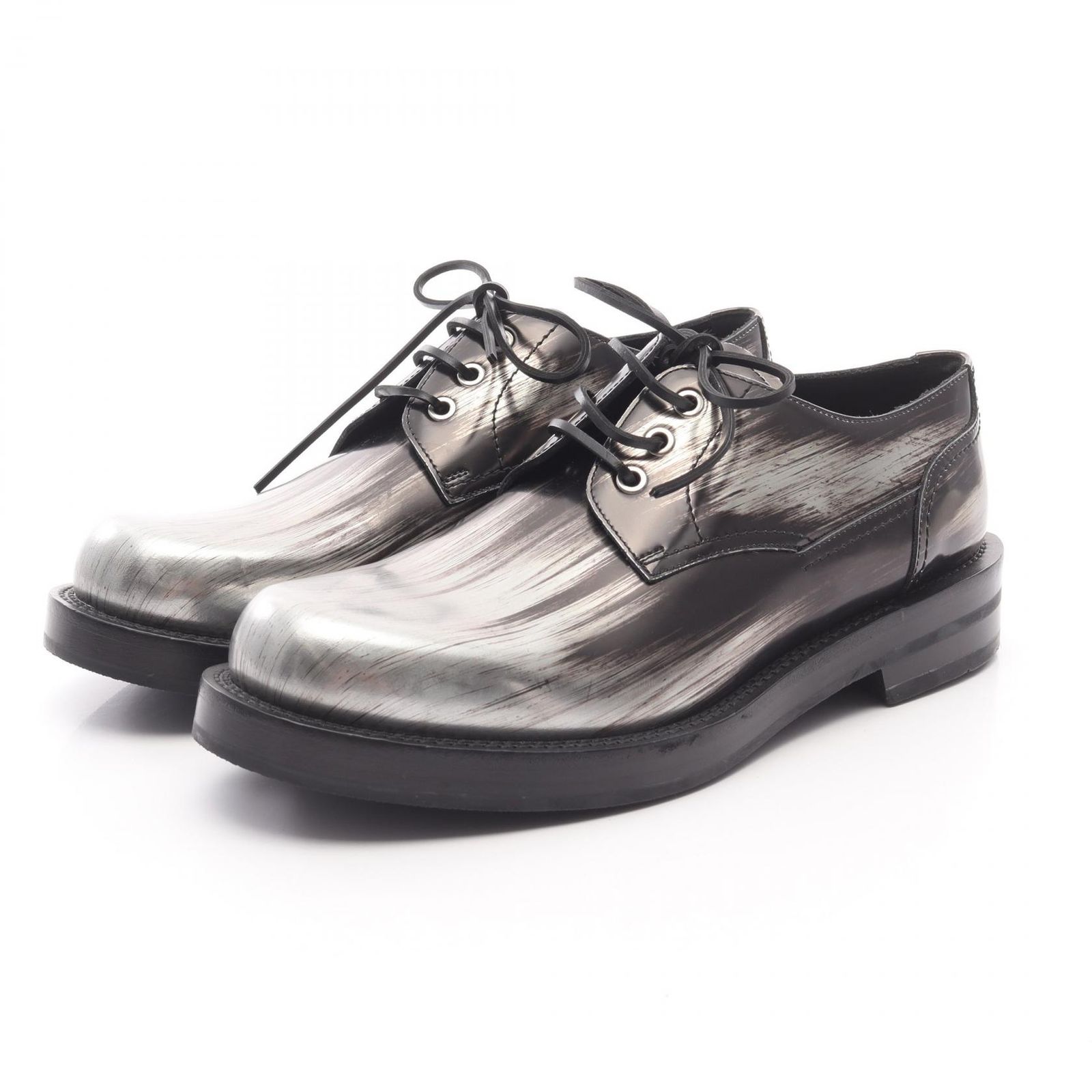 【未使用に近い】Dior homme ドレスシューズ パテントレザー ブラック ディオール・オム DIOR HOMME ドレスシューズ パテントレザー
