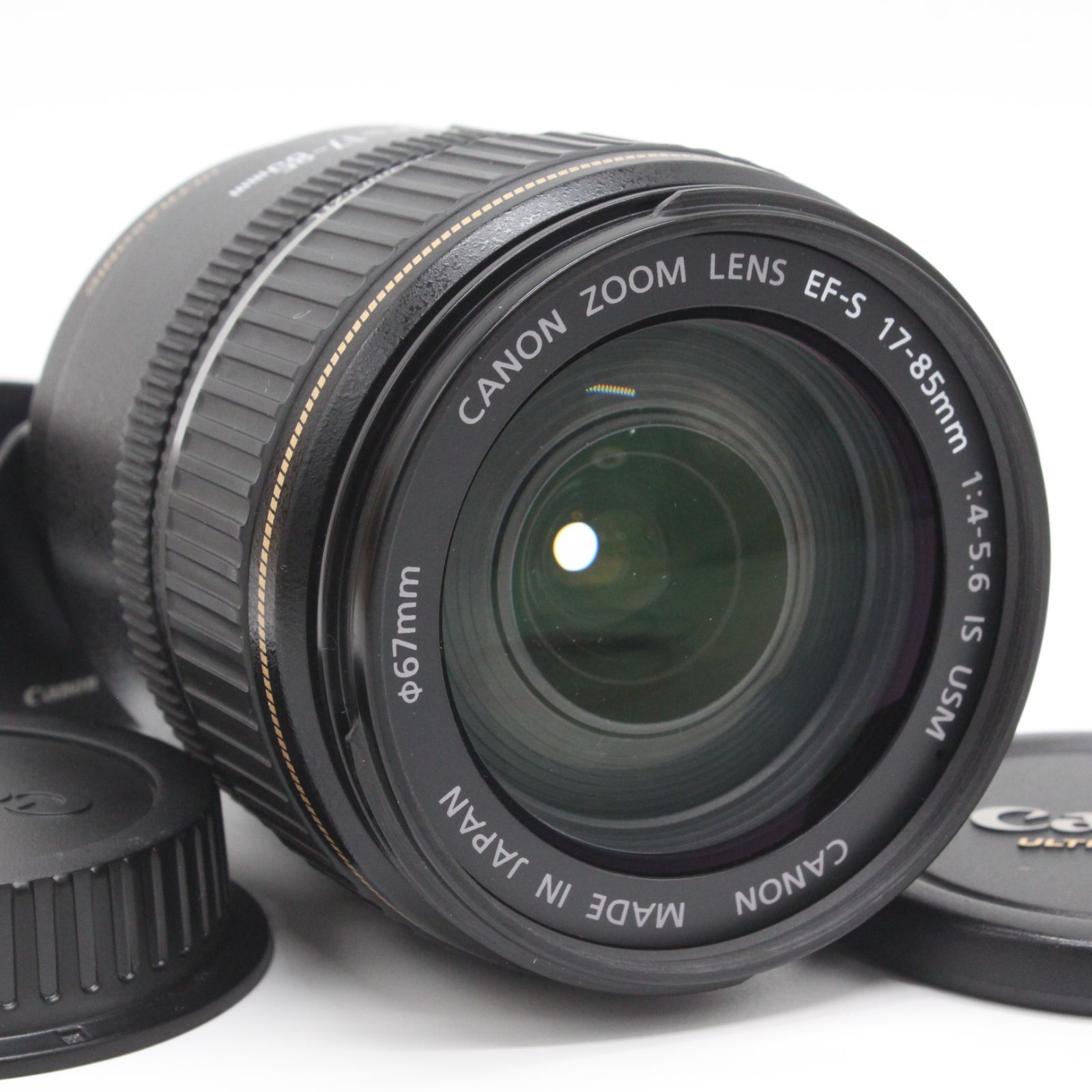 嬉しいフード・レンズフィルター付き！□実用品□ CANON EF-S17-85mm