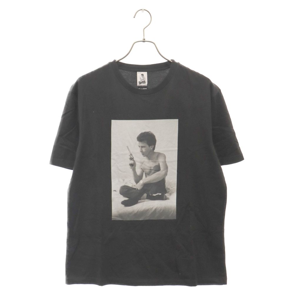 WACKO MARIA (ワコマリア) 21SS LARRY CLARK TULSA／STANDARD CREW NECK T-SHIRT フォトプリント半袖Tシャツ ブラック