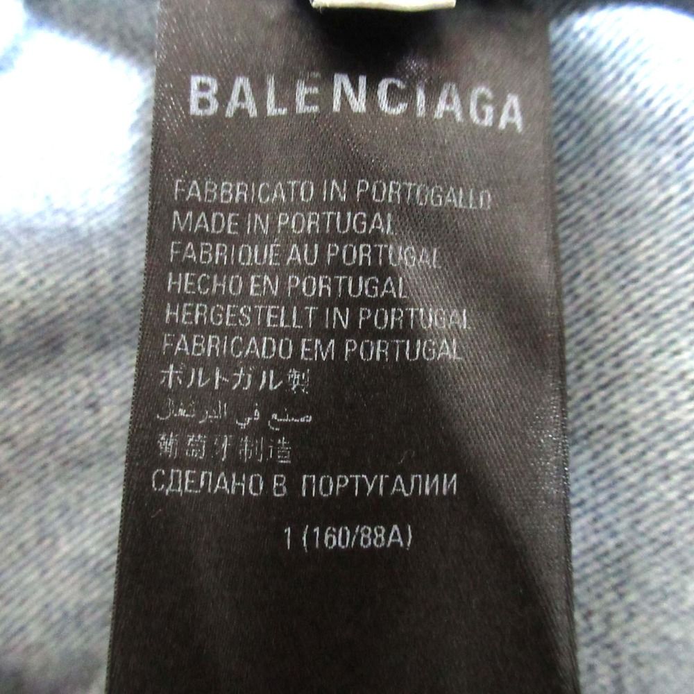 美品 22AW BALENCIAGA バレンシアガ トロンプルイユ 転写プリント