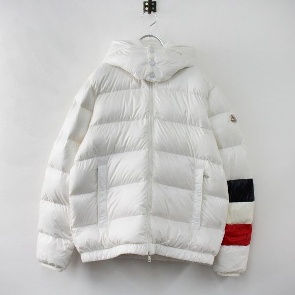 国内 JPタグ MONCLER モンクレール WILLM ダウンジャケット 3//ブラック ナイロン メンズ フード ウィルム トリコロール【2400013390477】