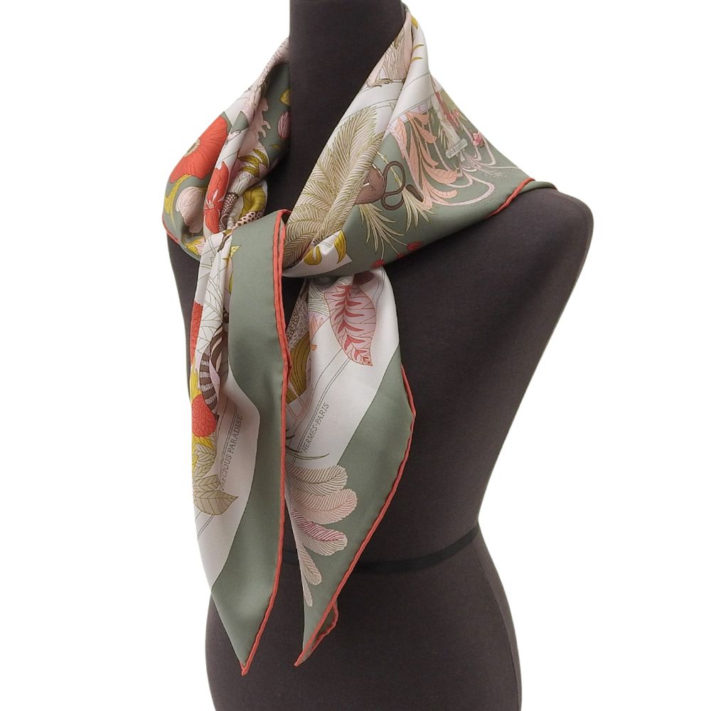 箱付未使用 エルメス HERMES 2024ss プレシャスパラダイス カレ90