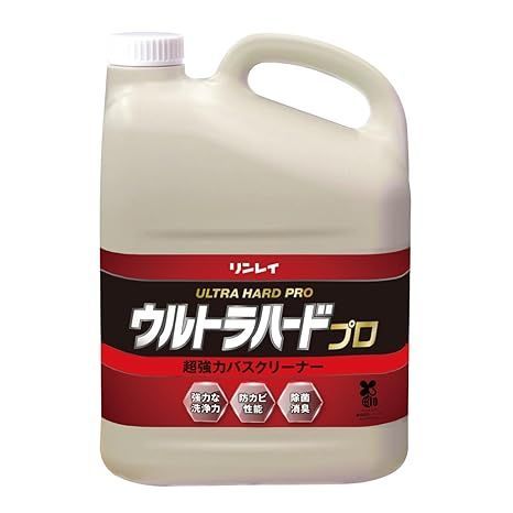 【新作登場，定番人気】 リンレイ ウルトラハードプロ超強力バスクリーナー 4L 応募券