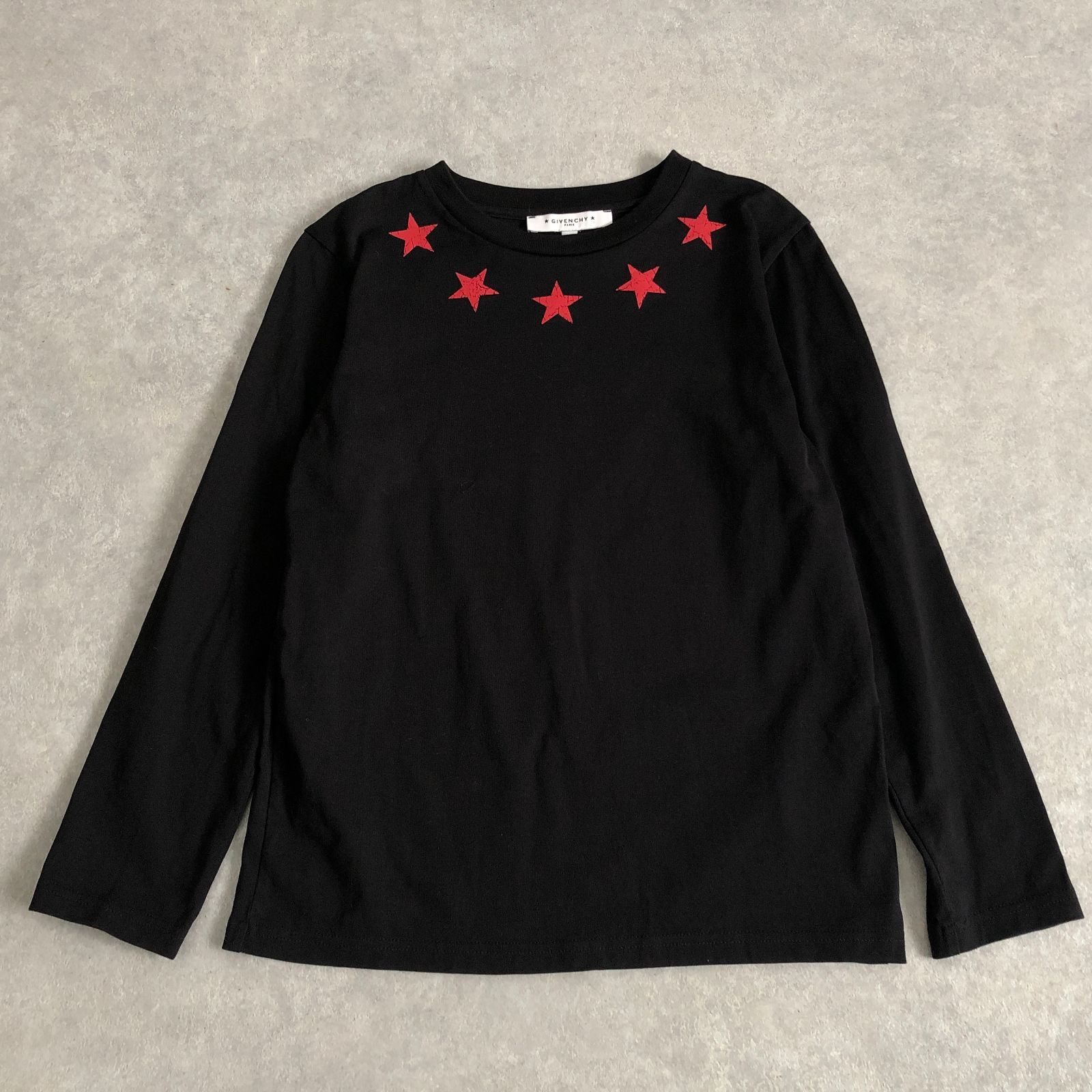 GIVENHY スタープリント 長袖カットソー ロンT ジバンシー