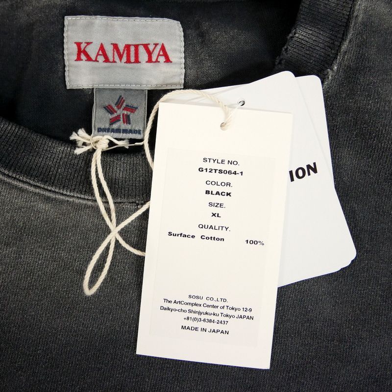 24SS KAMIYA monster Breached Print T シャツ KAMIYA カミヤ 国内正規 24SS MONSTER BREACHED H/S TEE