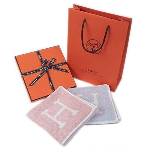 国内発送★HERMES アヴァロン Avalon ハンドタオル ハンカチ HERMES エルメス タオル ギフト ハンカチ プレゼント 正規品