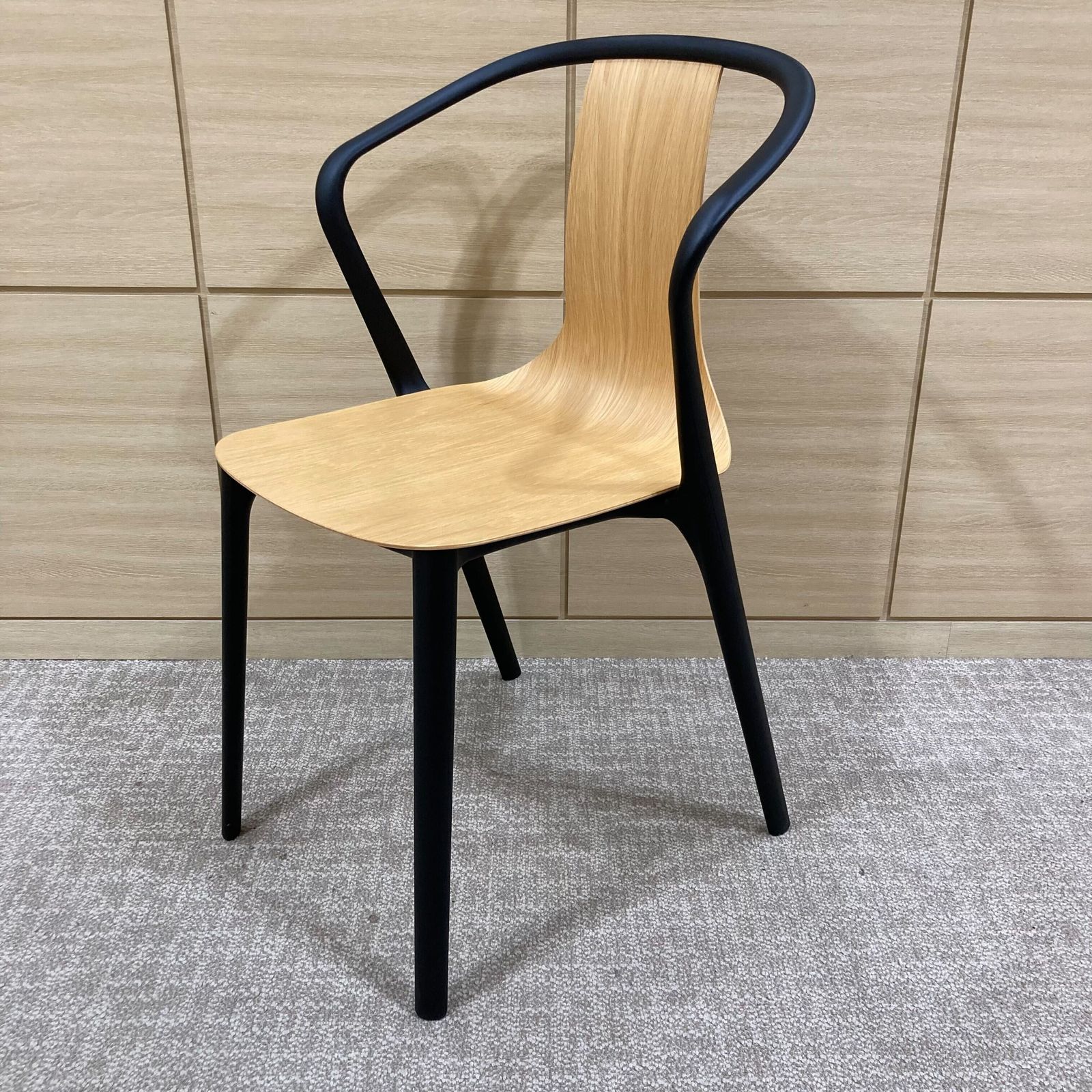 S Belleville Chair ベルヴィルチェア | アームチェア 木目系 ヴィトラ