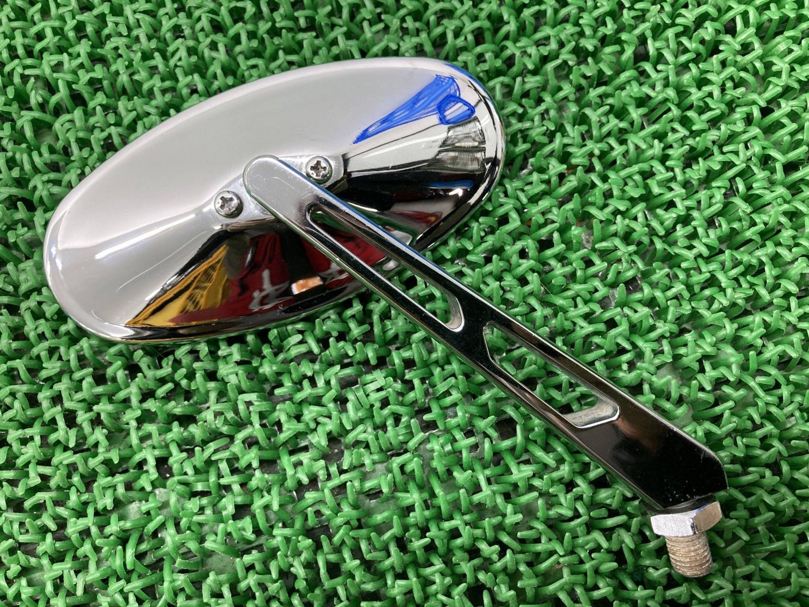 デイトナ製GB350 ミラー 右 社外 中古 バイク 部品 NC59 正10mm DAYTONA ツインアームミラー 割れ欠け無し 品薄 pJ