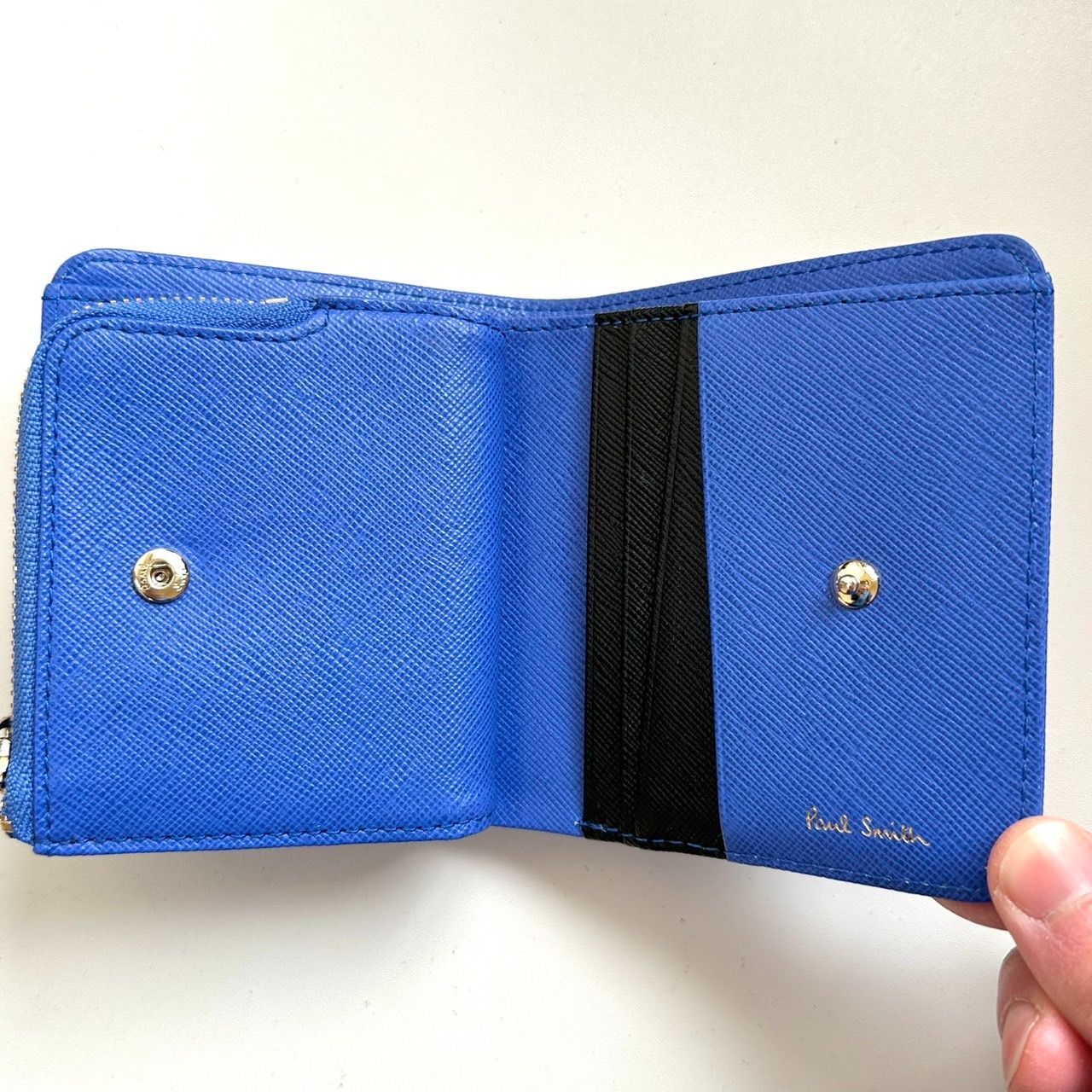 ポールスミス Paul Smith 二つ折り財布 コンパクトウォレット スミシー