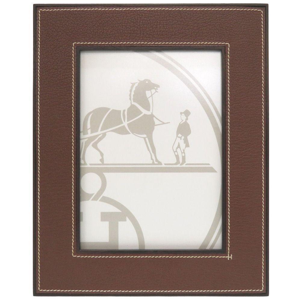 エルメス プレイヤードMM フォトフレーム ブラウン 写真立て 【公式通販】