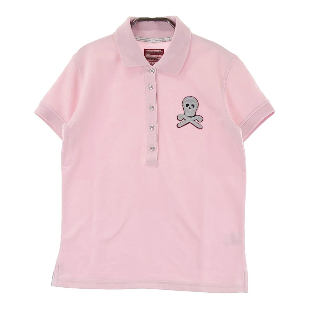 サイズ：S MARK&LONA マークアンドロナ 半袖ポロシャツ ピンク系