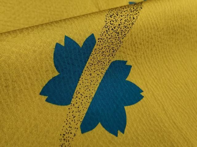 平和屋着物□極上 伝統工芸品 伊那紬 手織り 草木染 道中着 単衣