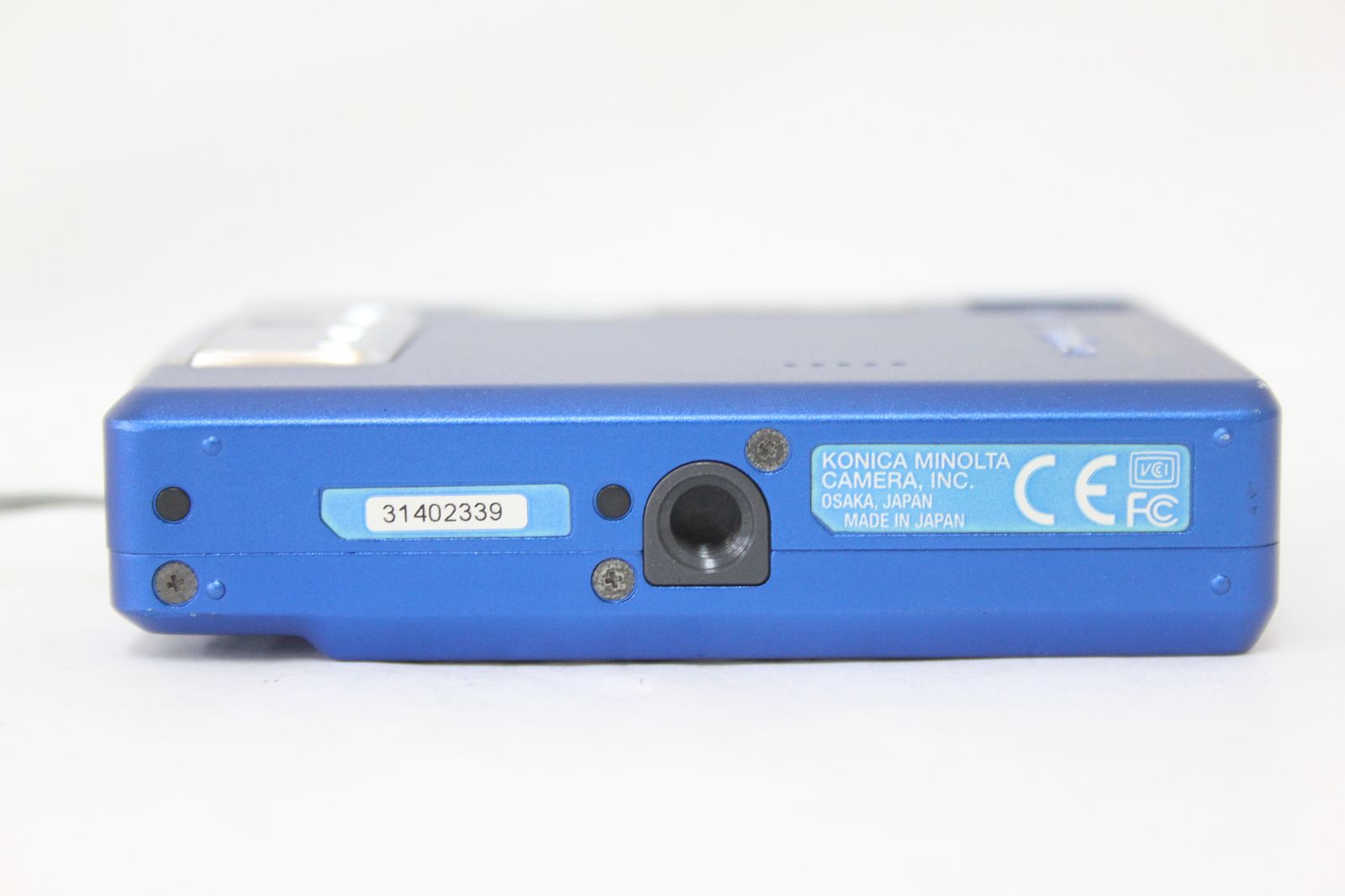 返品保証】 コニカミノルタ Konica Minolta DiMAGE Xg ブルー 