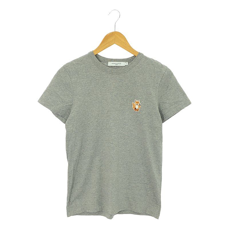 MAISON KITSUNE / メゾンキツネ | All Right Fox Patch Classic T-Shirt Tシャツ | S | グレー | メンズ