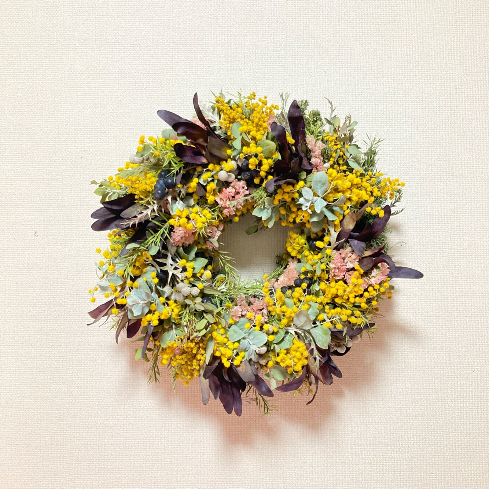 幸せを運ぶアナベル馬蹄リース　セルリア 幸せを運ぶアナベル馬蹄リース セルリア 幸せを呼ぶ 馬蹄リース