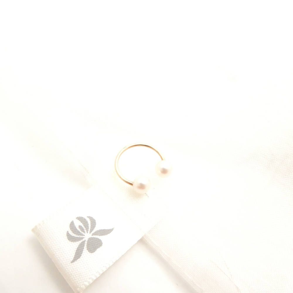 Hirotaka ヒロタカ パールイヤーカフ K10YG イヤリング K10 アクセサリー レディース AY7288