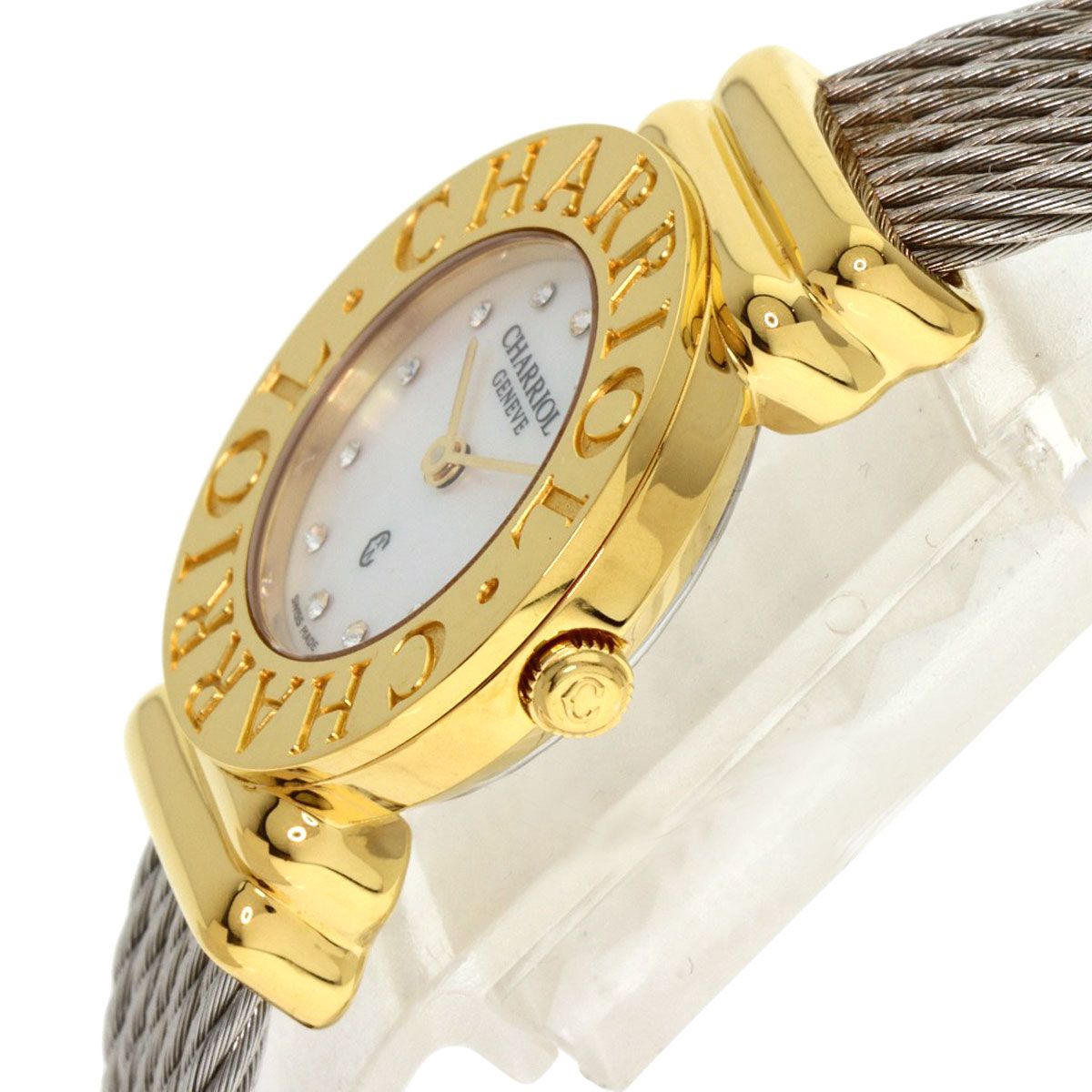 フィリップ・シャリオール サントロペ 腕時計 GP/SS レディース PHILIPPE CHARRIOL フィリップ・シャリオール サントロペ 腕時計 GP/SS